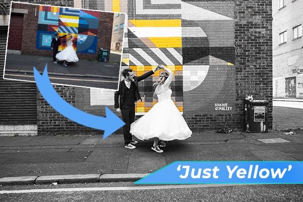 just yellow example